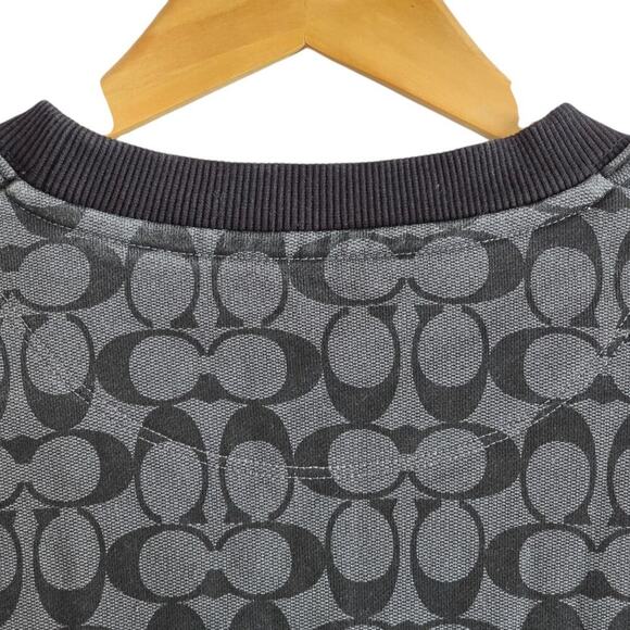 Coach Signature Crewneck Sweatshirt - Picture 6 of 11
